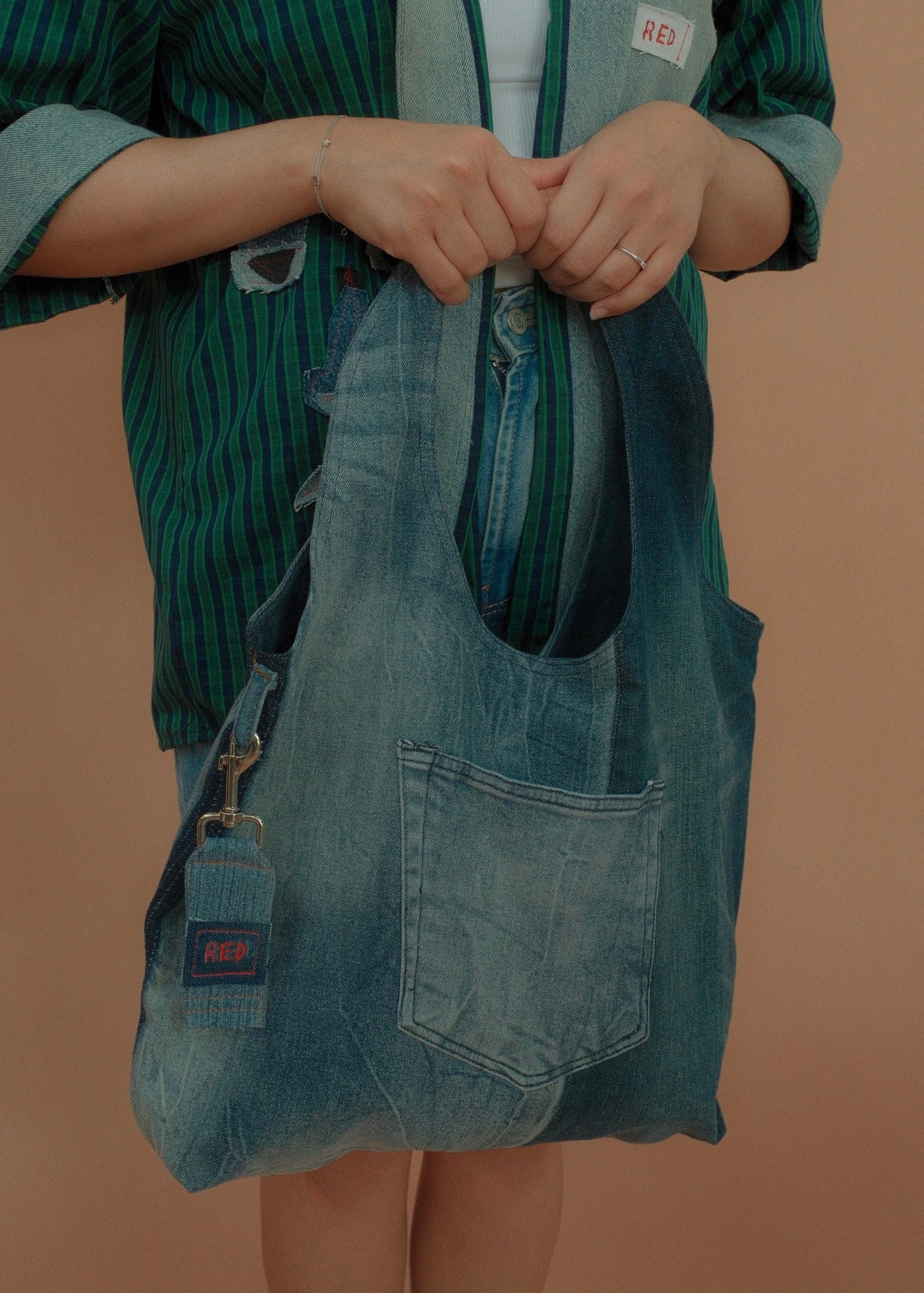 Denim summer bag