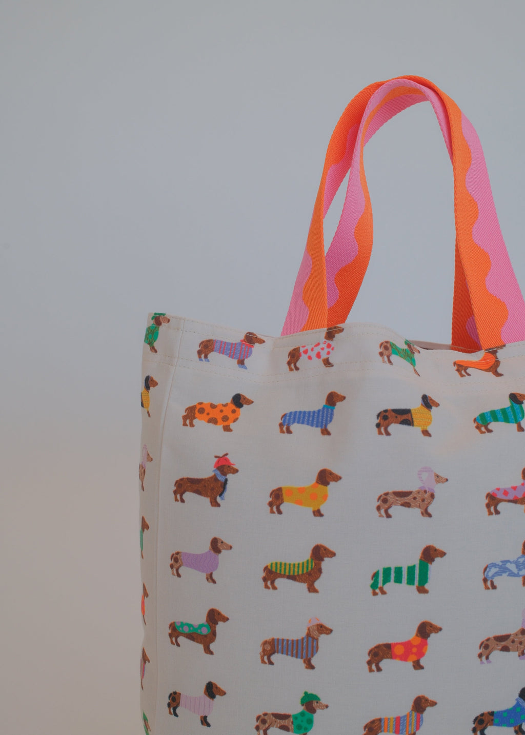 Hot dog tote - Colorful