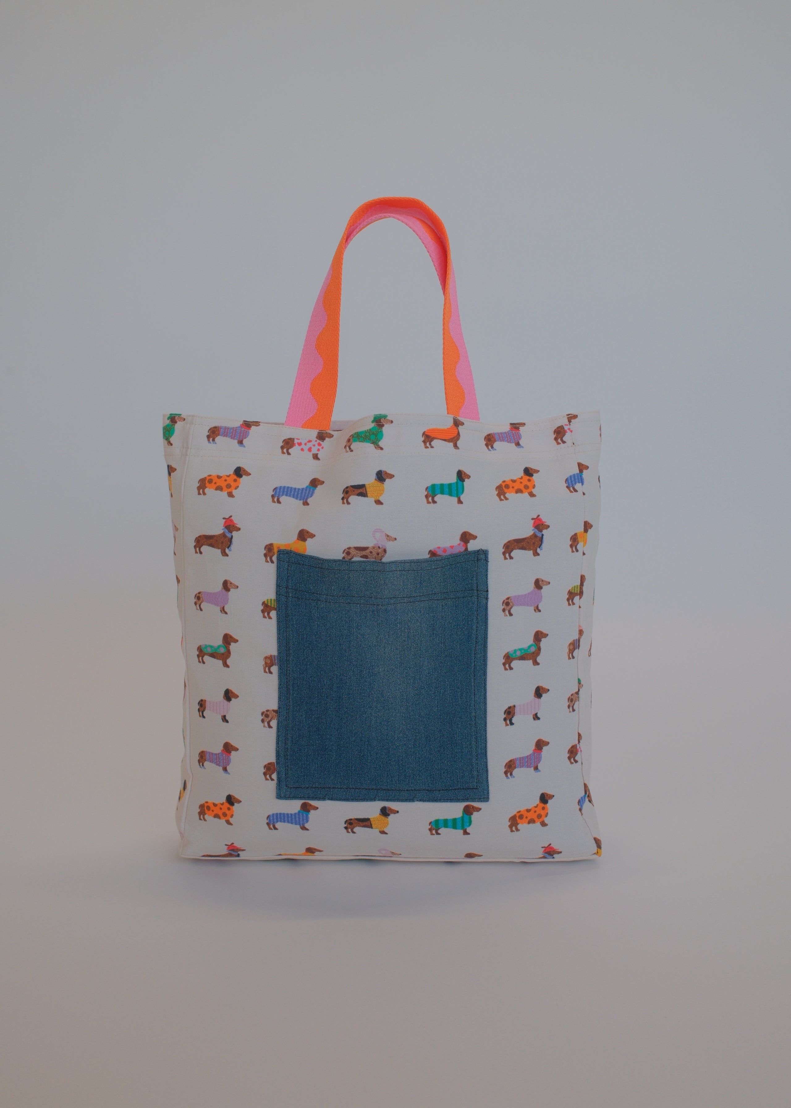 Hot dog tote - Colorful