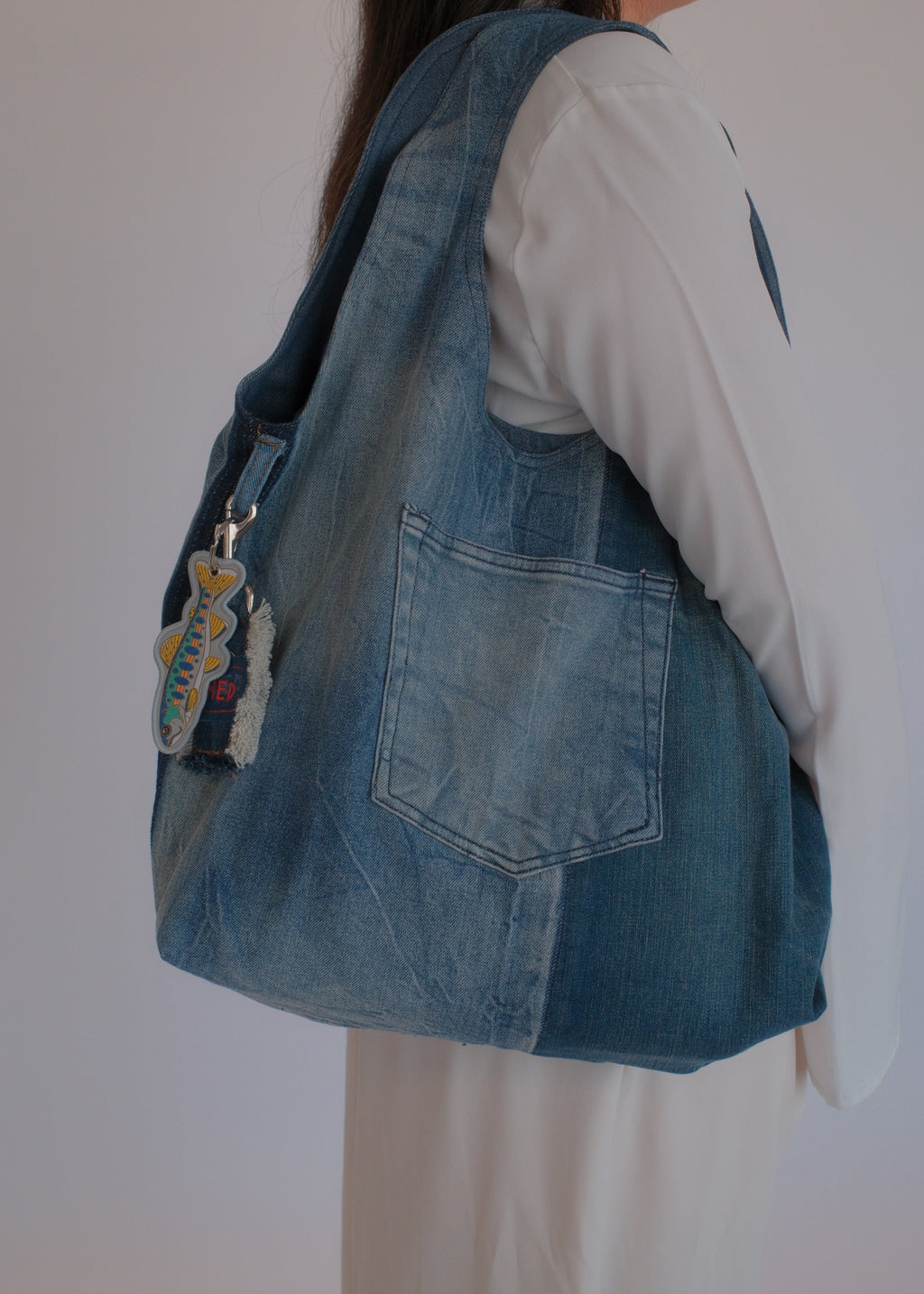 Denim summer bag