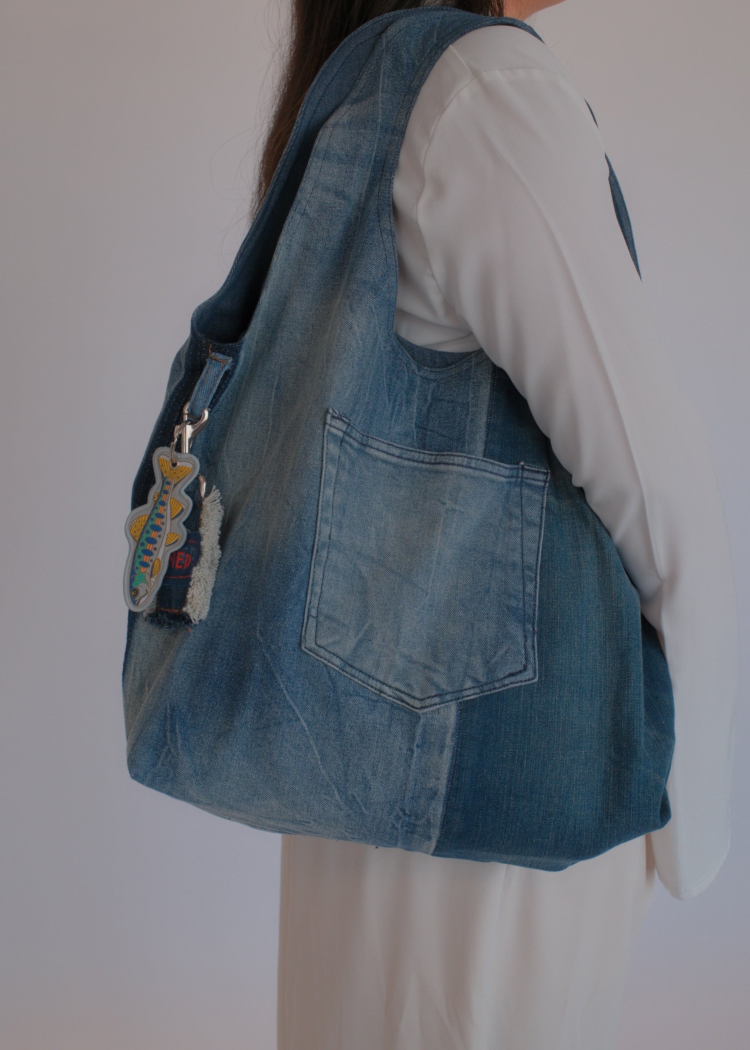 Denim summer bag