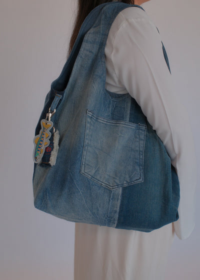 Denim summer bag