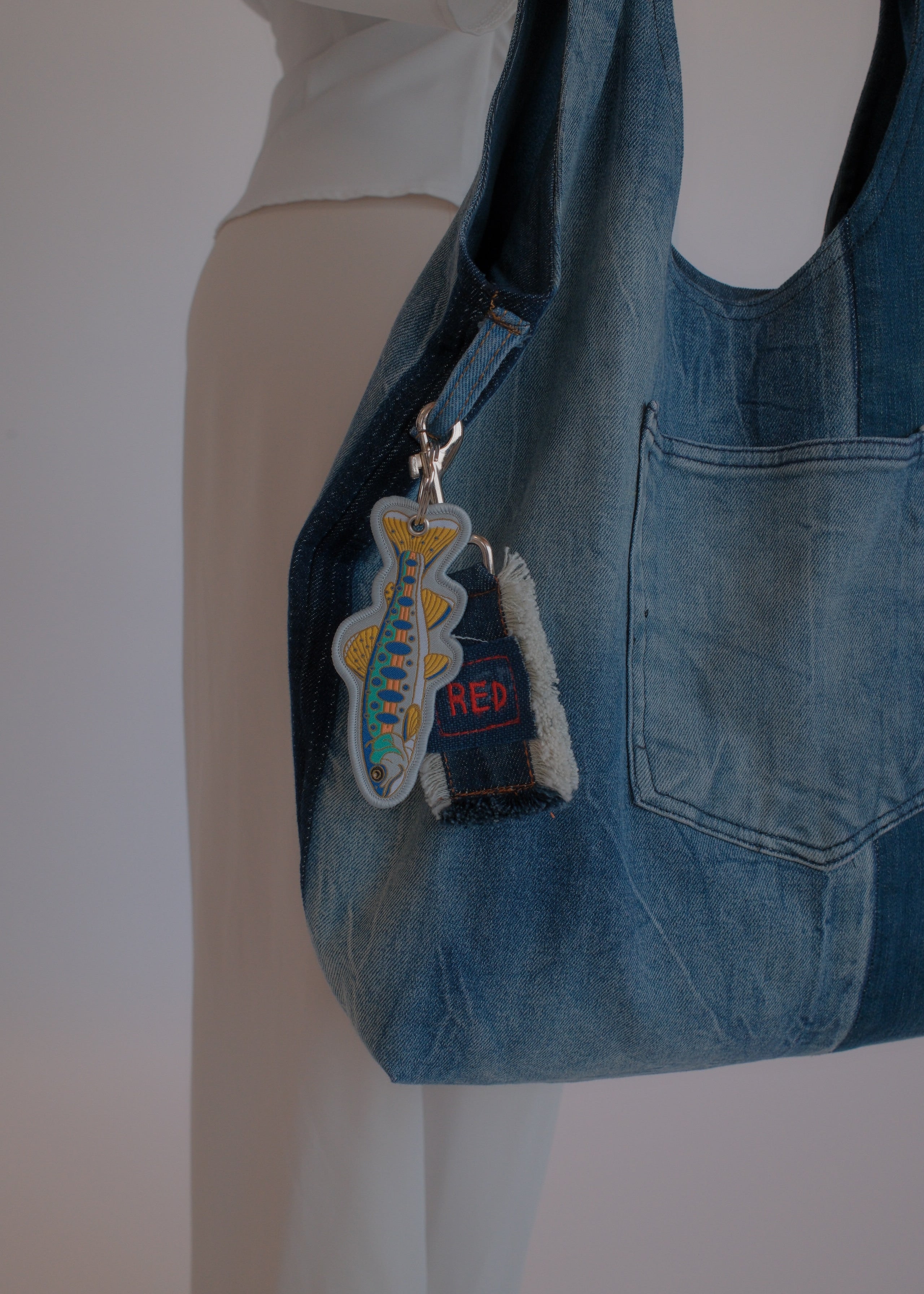 Denim summer bag