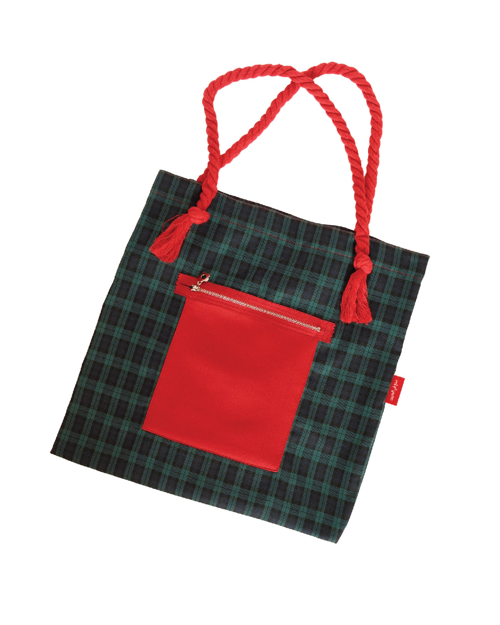 Red Rope tote bag
