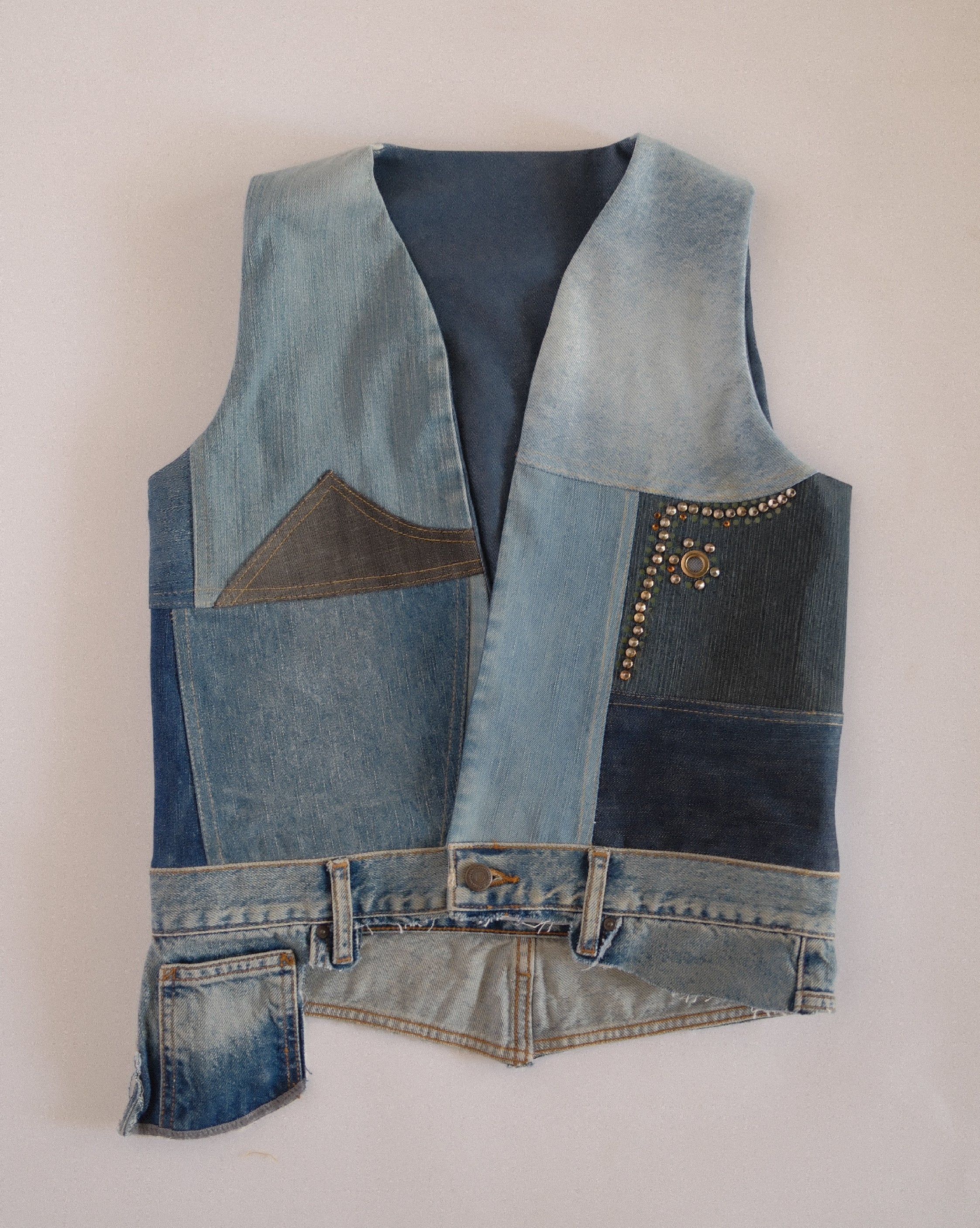 Denim vest