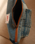 Denim pouch