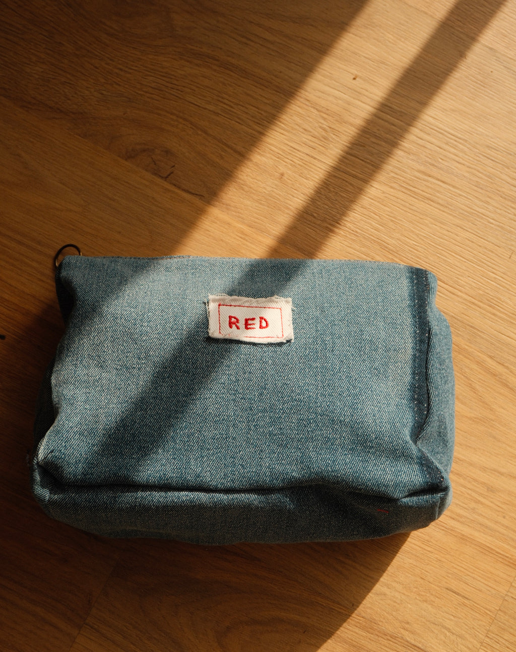 Denim pouch