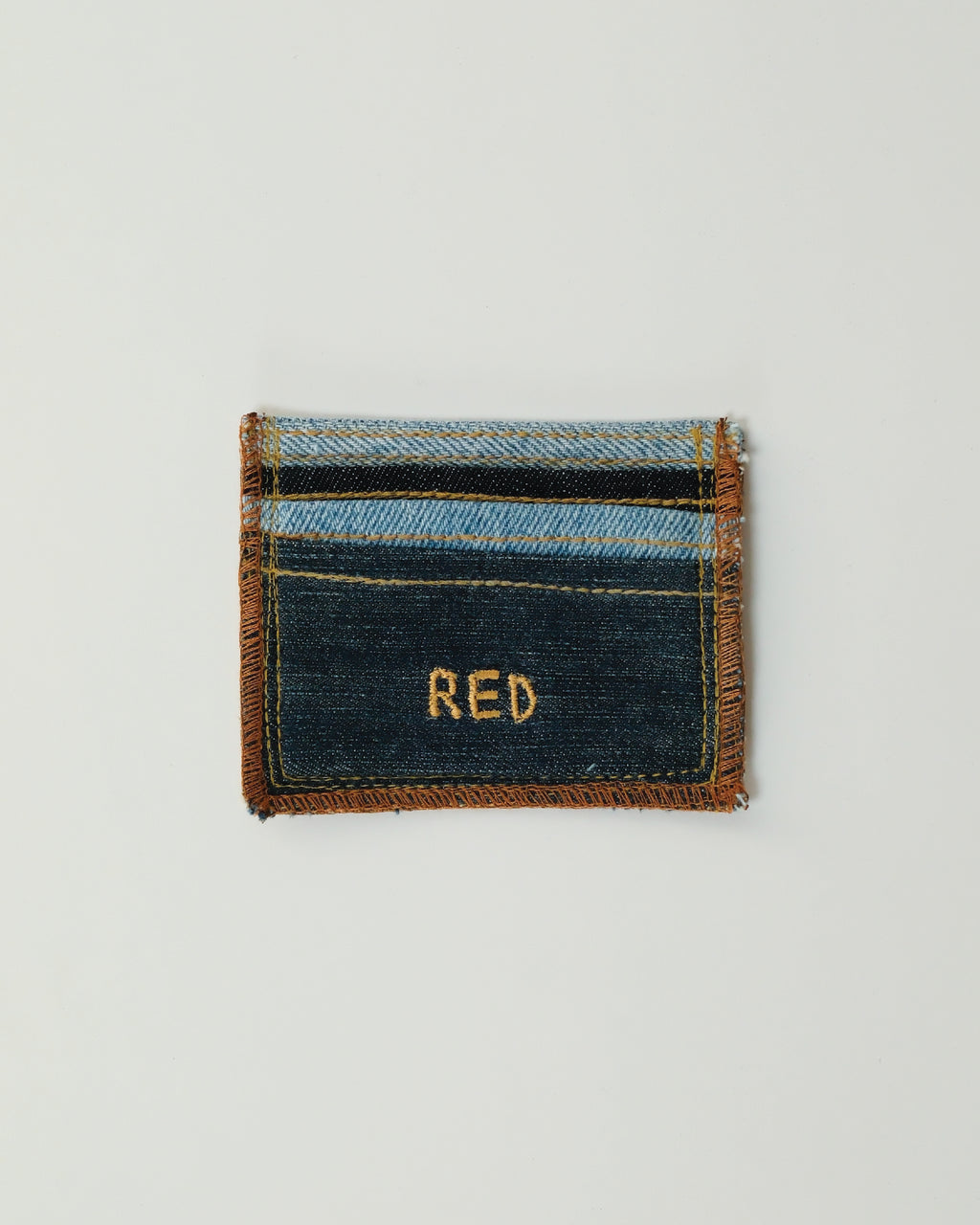 Denim cardholder